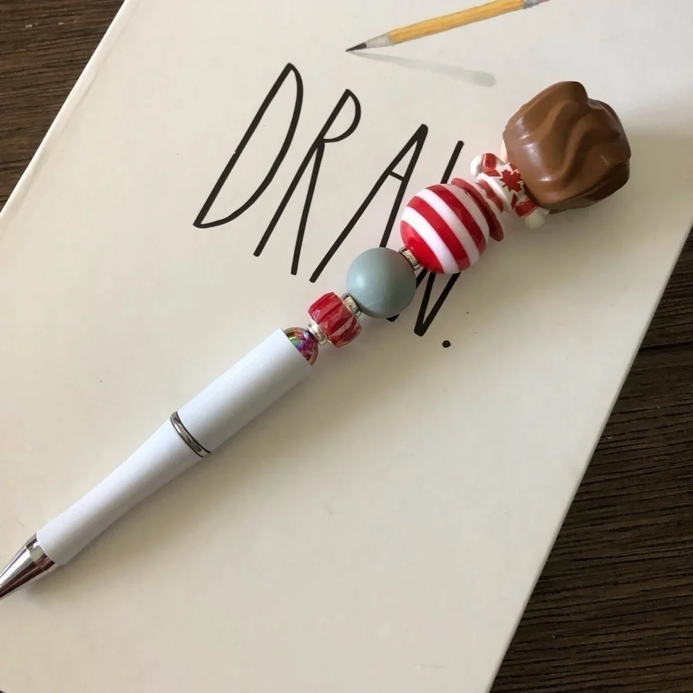 Disney Doorables: Toy Story: Duke Kaboom handmade beaded pen